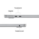 Apple MacBook Air 13-inch M4 chip with 10-core GPU , 24GB, 512GB SSD - Silver 