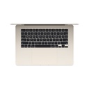 Apple MacBook Air 15-inch M4 chip with 10-core GPU , 16GB, 256GB SSD - Starlight 
