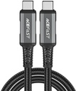 Acefast C1-09 USB-C to USB-C aluminum alloy audio/video transmission full-featured data cable