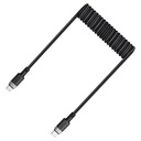 Acefast C14-03 USB-C to USB-C spring charging data cable