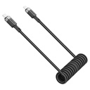 Acefast C14-03 USB-C to USB-C spring charging data cable