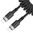 Acefast C14-03 USB-C to USB-C spring charging data cable