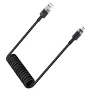 Acefast C14-04 USB-A to USB-C spring charging data cable