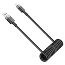 Acefast C14-04 USB-A to USB-C spring charging data cable