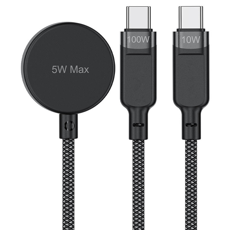 Acefast C6-11 USB-C 3-in-1 100W intelligent balance charging data cable