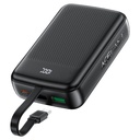 Acefast M14-20000 PD22.5W power bank with cable