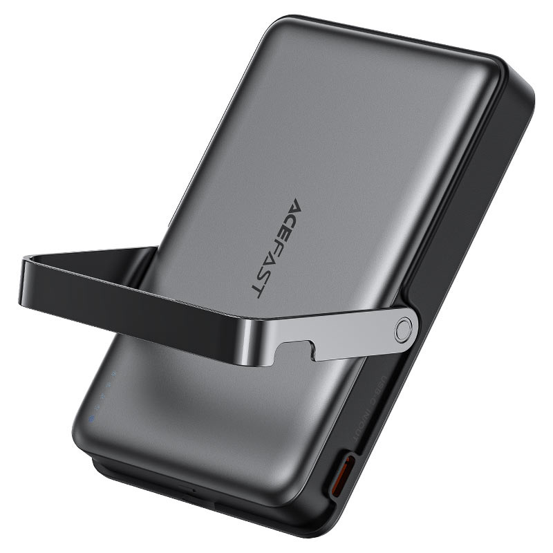 Acefast M17-10000 PD20W/22.5W magnetic fast charging power bank with built-in stand