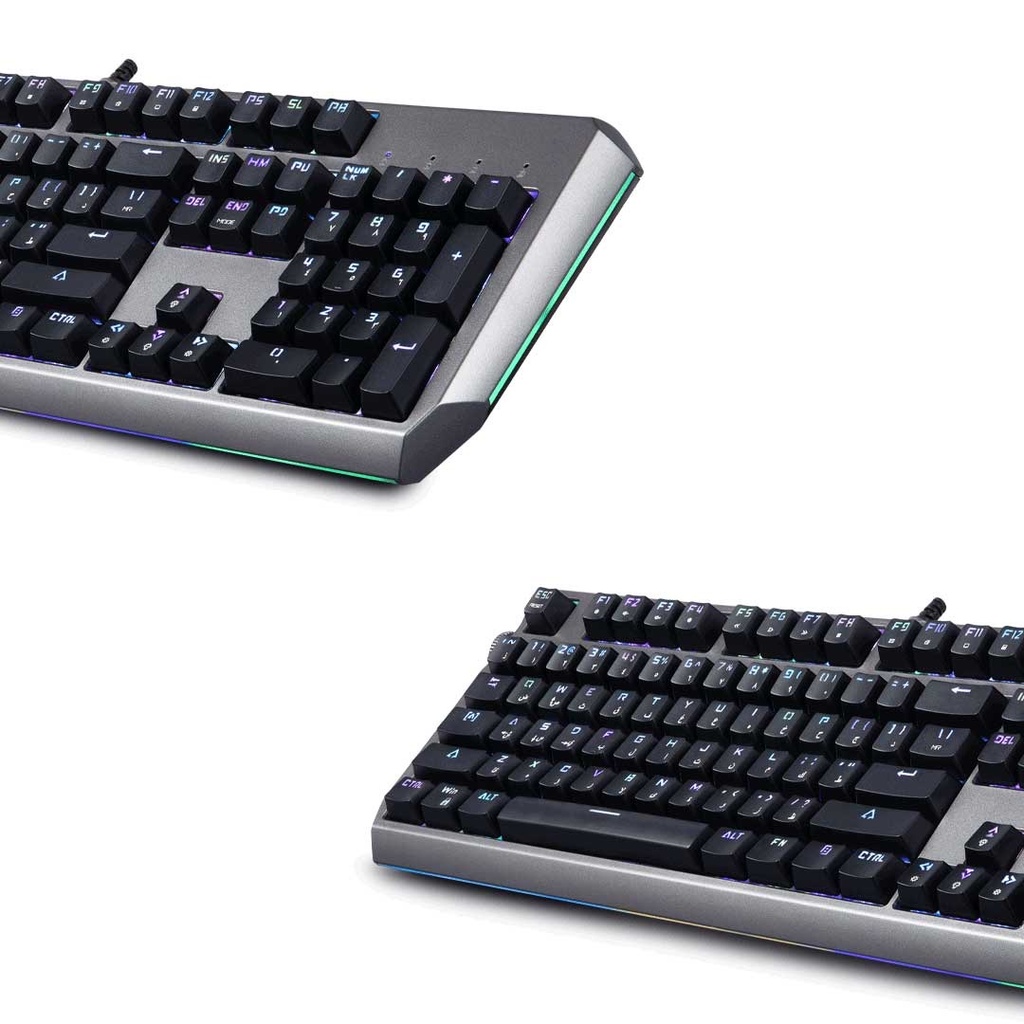 Porodo Gaming Mechanical Gaming Keyboard High-Grade Metal Build