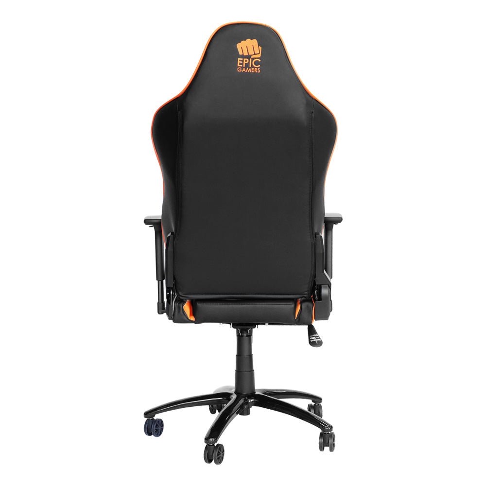 Epic Gamers Victory Gaming Chair - Black/Orange - كرسي