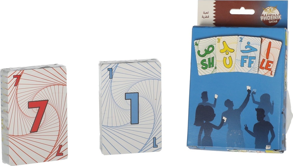 108 Playing Cards, The Winner Finishes The 7 Stages.