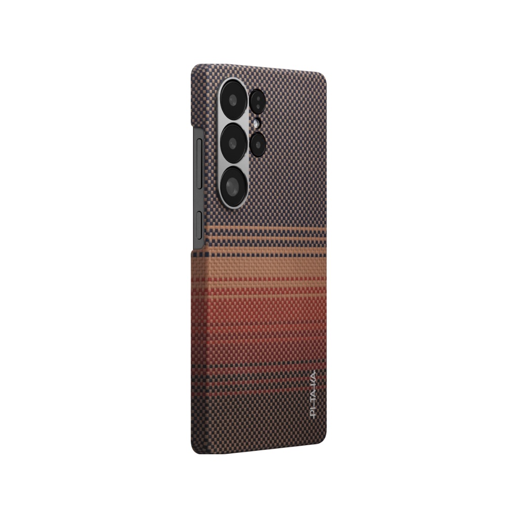 PITAKA TACTILE WOVEN CASE  FOR  SAMSUNG S25 ULTRA -SUNSET