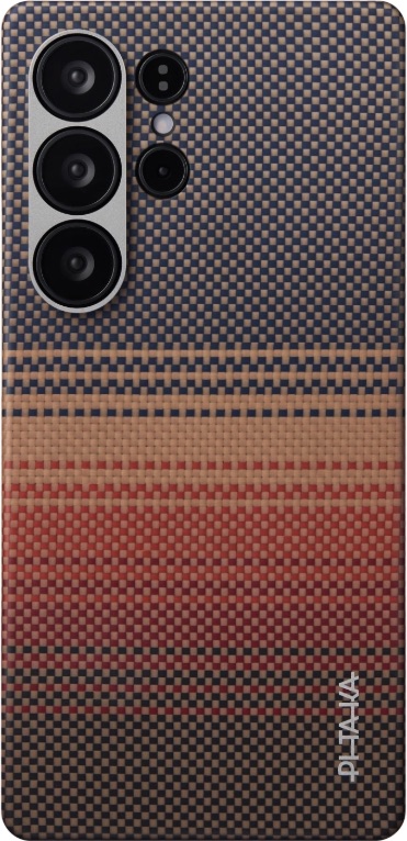 PITAKA TACTILE WOVEN CASE  FOR  SAMSUNG S25 ULTRA -SUNSET