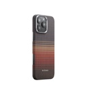 PITAKA TACTILE WOVEN CASE FOR IPHONE 16 PRO-RED/GOLD
