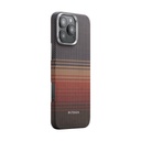 PITAKA TACTILE WOVEN CASE FOR IPHONE 16 PRO MAX-RED/GOLD