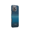 PITAKA TACTILE WOVEN CASE CASE FOR IPHONE 16 PRO-BLACK/BLUE