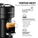 Nespresso GCV1 Vertuo Next Machine Black Coffee Machine