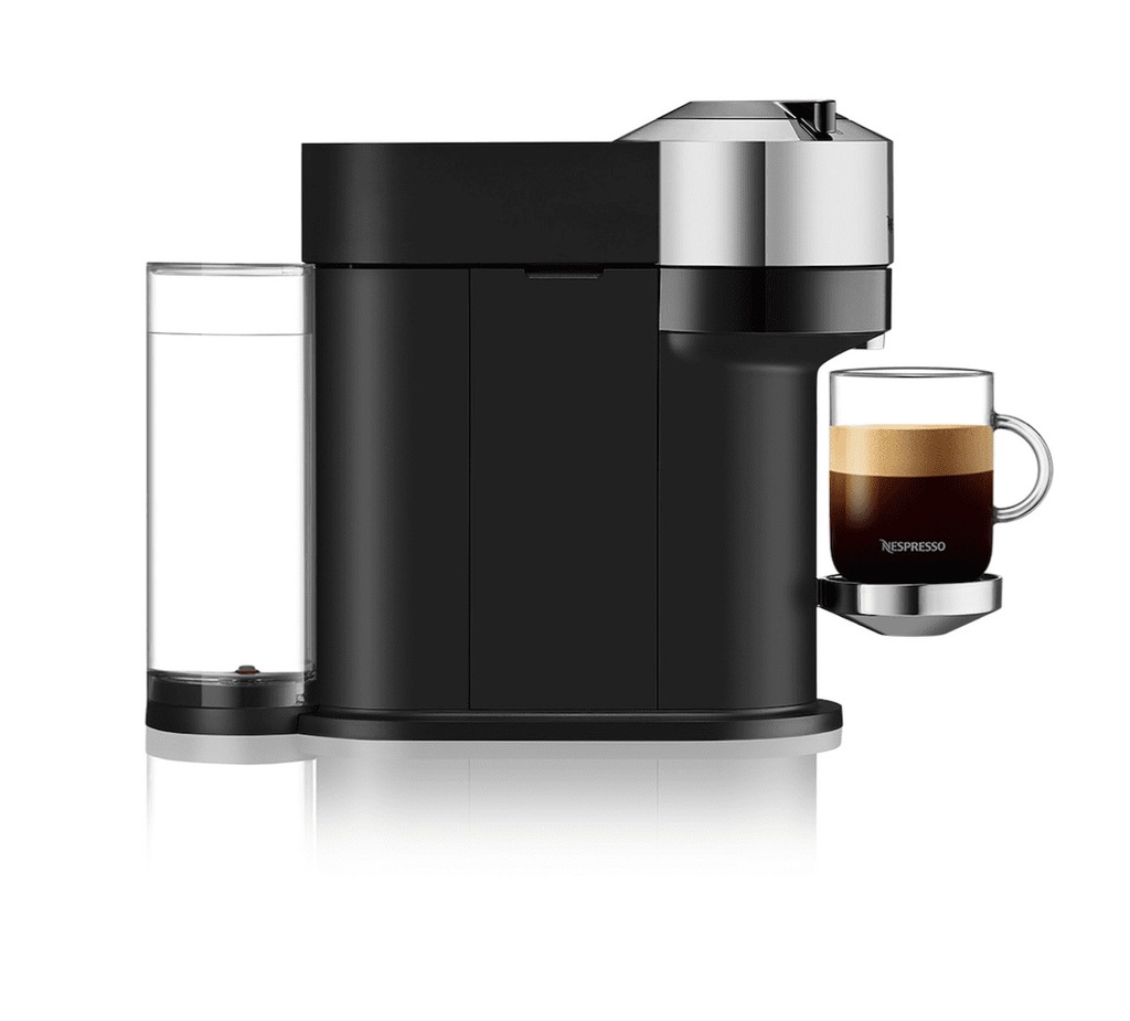 Nespresso Vertuo Next Coffee Machine - Chrome