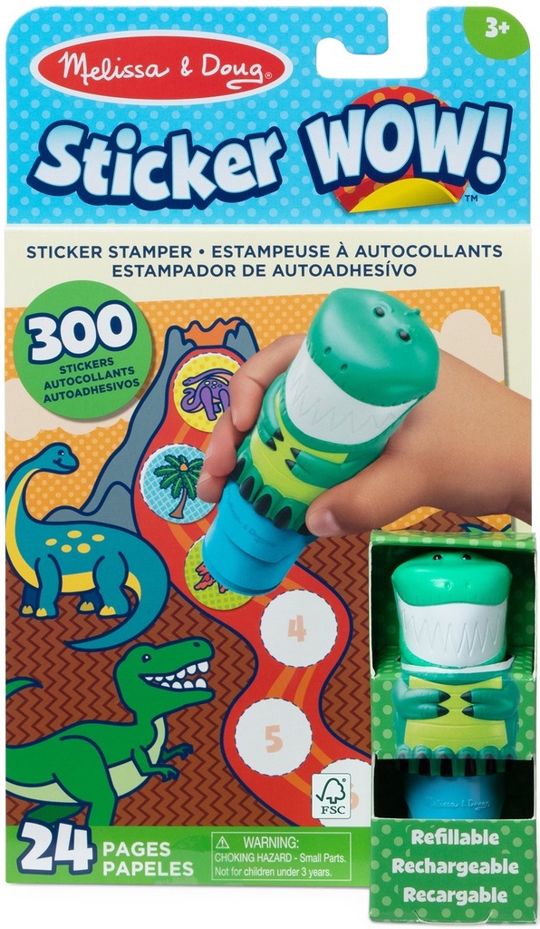 Sticker WOW! Sticker Stamper & Activity Pad - Dinosaur