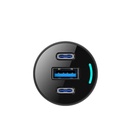 Powerology Triple Ports Car Charger Black