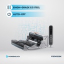 Powerology ALL-IN-ONE 162 Bits Electric Screw Driver Kit Black