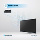 Powerology Dual Windows & Android Interactive Smartboard 65" - Black Black