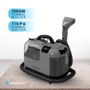 Powerology Powerful Spot & Stain Cleaner Hot Water & Steam Function Black