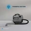 Powerology Powerful Spot & Stain Cleaner Hot Water & Steam Function Black