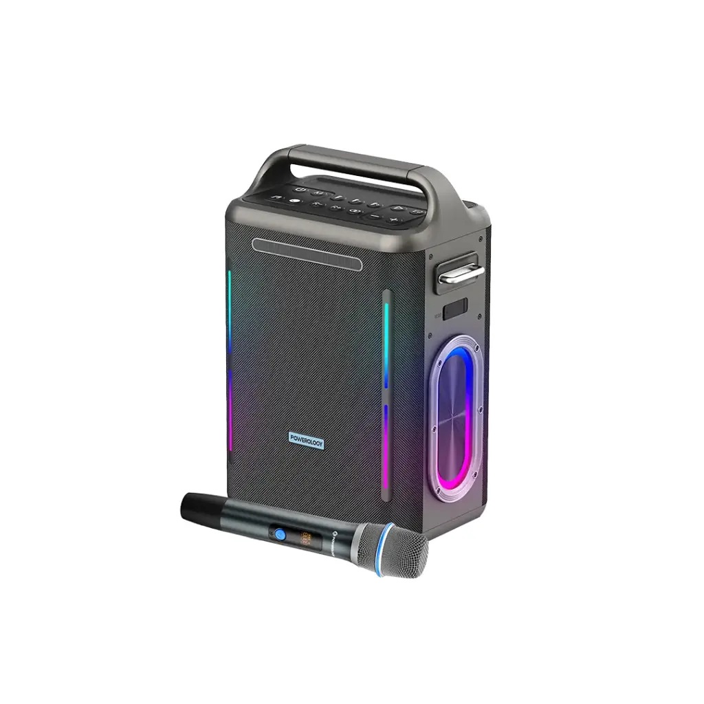 Powerology Karaoke Party Speaker  , Silver