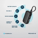 Powerology 5000mAh Power Bank , Black