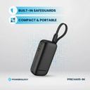 Powerology 5000mAh Power Bank , Black