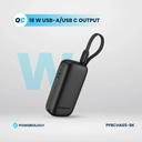 Powerology 5000mAh Power Bank , Black