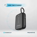 Powerology 10000mAh Power Bank , Black