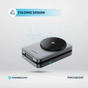 Powerology Qi2 Fast Charging Multi-Device Hub , Black