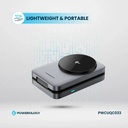 Powerology Qi2 Fast Charging Multi-Device Hub , Black