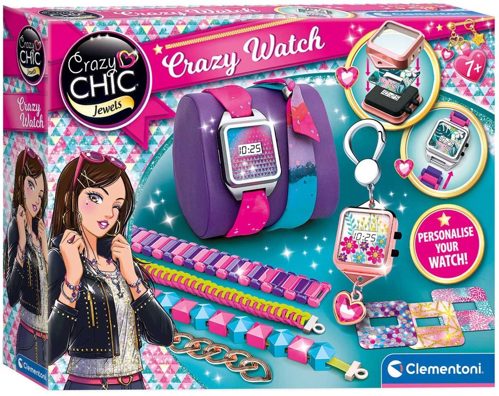 CLEMENTONI CRAZYCHIC STYLISH WATCH