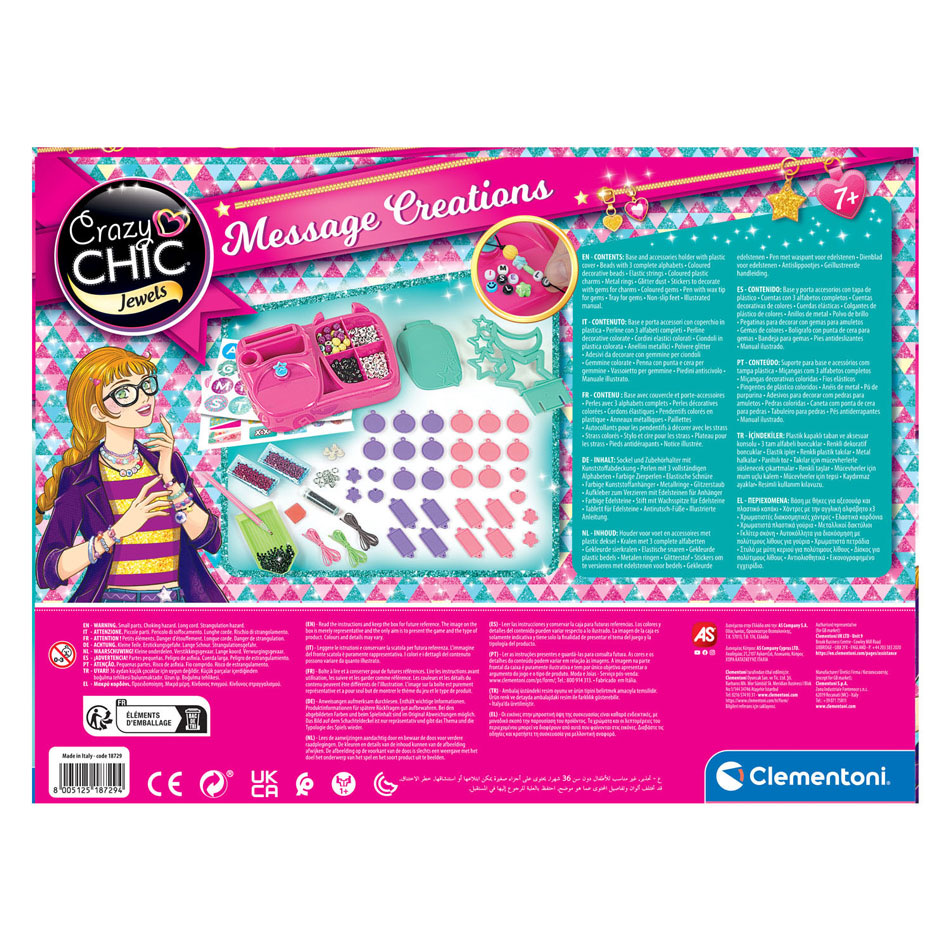 CLEMENTONI CRAZYCHIC MESSAGE CREATIONS