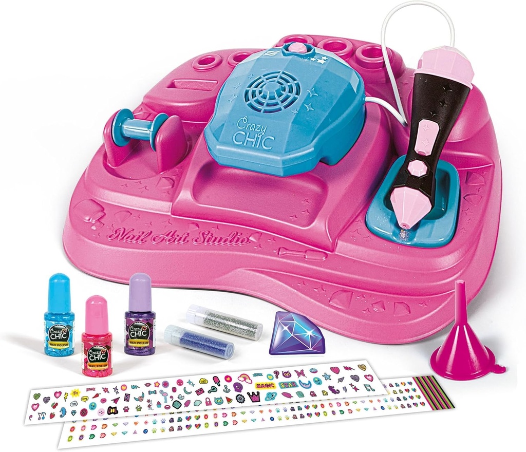 CLEMENTONI CRAZYCHIC NAIL ART STUDIO B/O