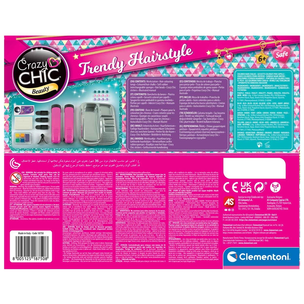 CLEMENTONI CRAZYCHIC TRENDY HAIRTSYLES