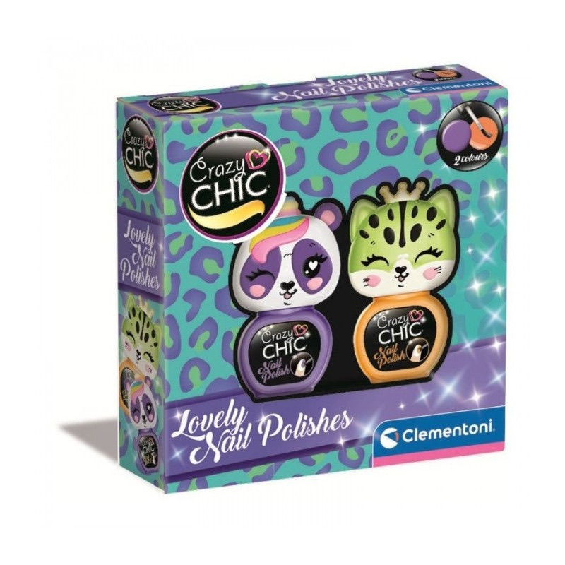 CLEMENTONI CRZYCHIC POLISH SET PDQ36 WOC