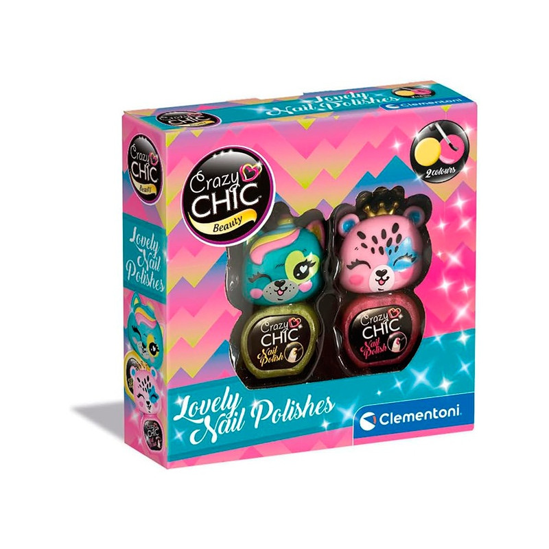 CLEMENTONI CRZYCHIC POLISH SET PDQ36 WOC