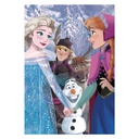 CLEM. PUZZLE DISNEY FROZEN CLASP 104PCS