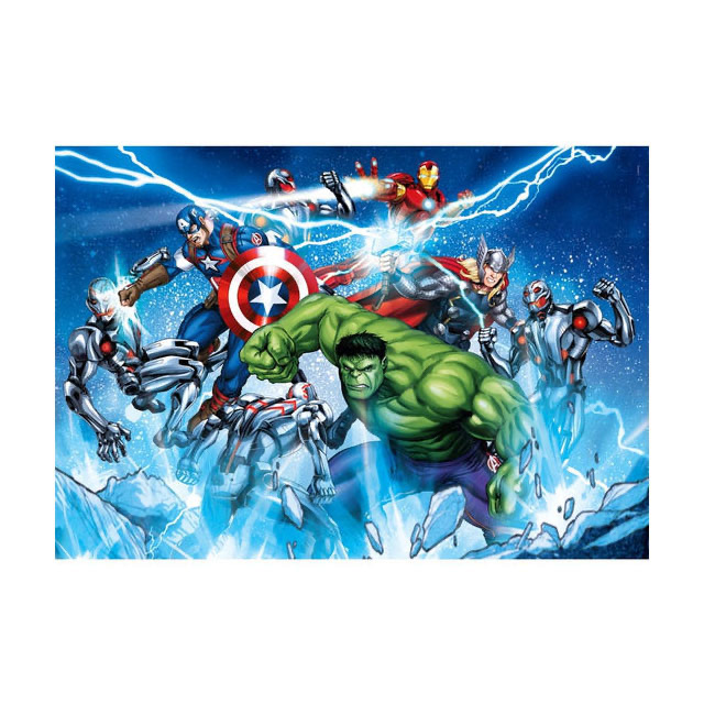 CLEM. PUZZLE AVENGERS FIGHT 104PCS