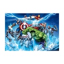 CLEM. PUZZLE AVENGERS FIGHT 104PCS