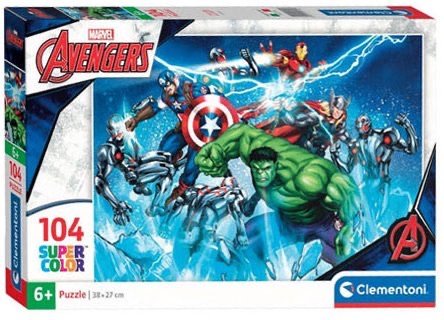 CLEM. PUZZLE AVENGERS FIGHT 104PCS