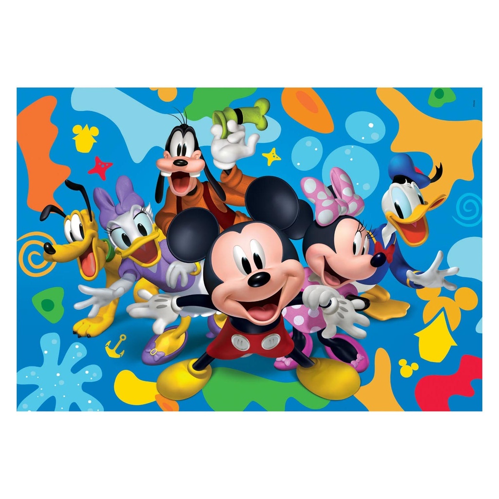 CLEM. PUZZLE MICKEY&FRIENDS 104PCS