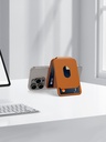 GUAN Mag-Wallet Stand&Grip with Metal Ring Orange
