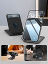 GUAN Mag-Wallet Stand&Grip with Metal Ring Black