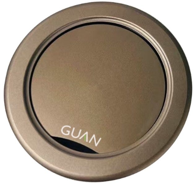 Guan Mag O - MagSafe Holder Gold