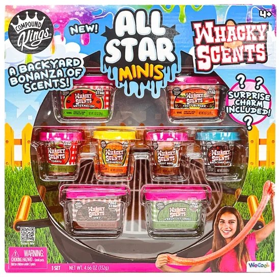 We Cool All Star Mini Whacky Scents 8Pk