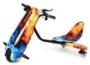Electric Scooter Drift Trike, remote key,3 speed, 11-25km/h,36V- 350W,Tier 8" Blue